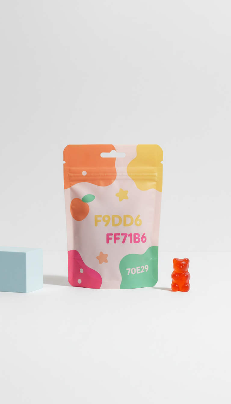 Kids multivitamin gummies pouch