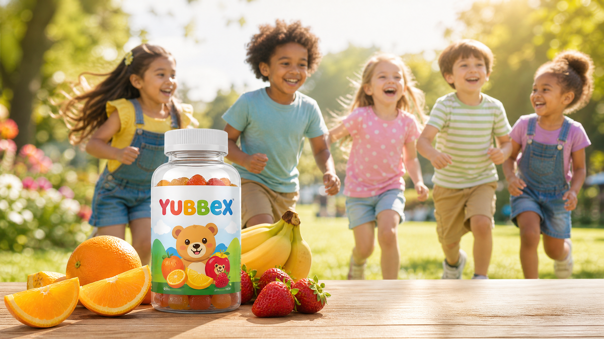 Halal Kids Multivitamin Gummies for Ages 2+ | 10-in-1, Gelatin-Free, 300 Count (5-Month Supply)